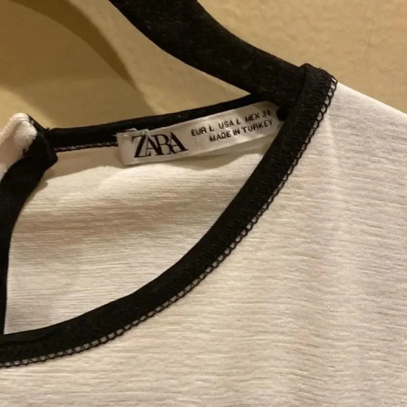 Zara DRESS WITH SIDE STRIPE - Picture 7 of 8